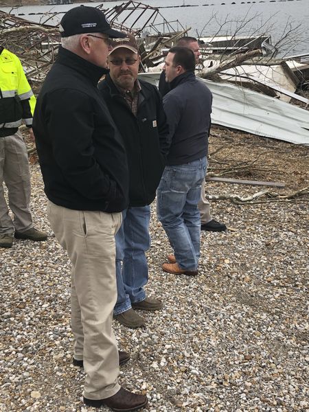 Oklahoma Insurance Commissioner visits tornado-stricken areas